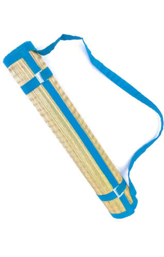 Yoga Mat with Carrying Strap for Men & Women, Gym Workouts and Yoga Exercises - Anti-Slip, Eco-friendly Portable for Home & Yoga Class