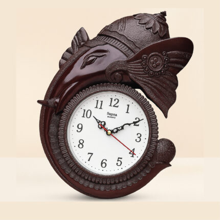 Ganesha Inspired Premium Wall Clock